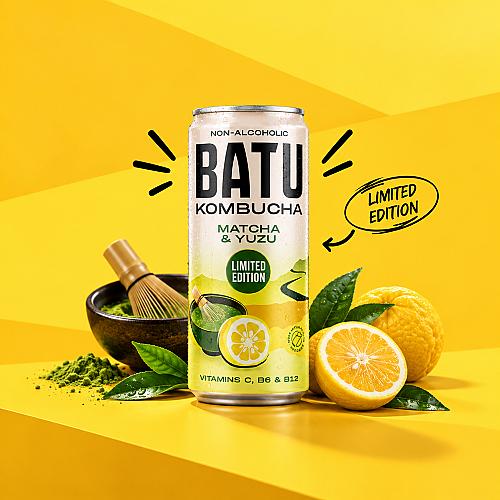 Kombucha Matcha Yuzu 250ml